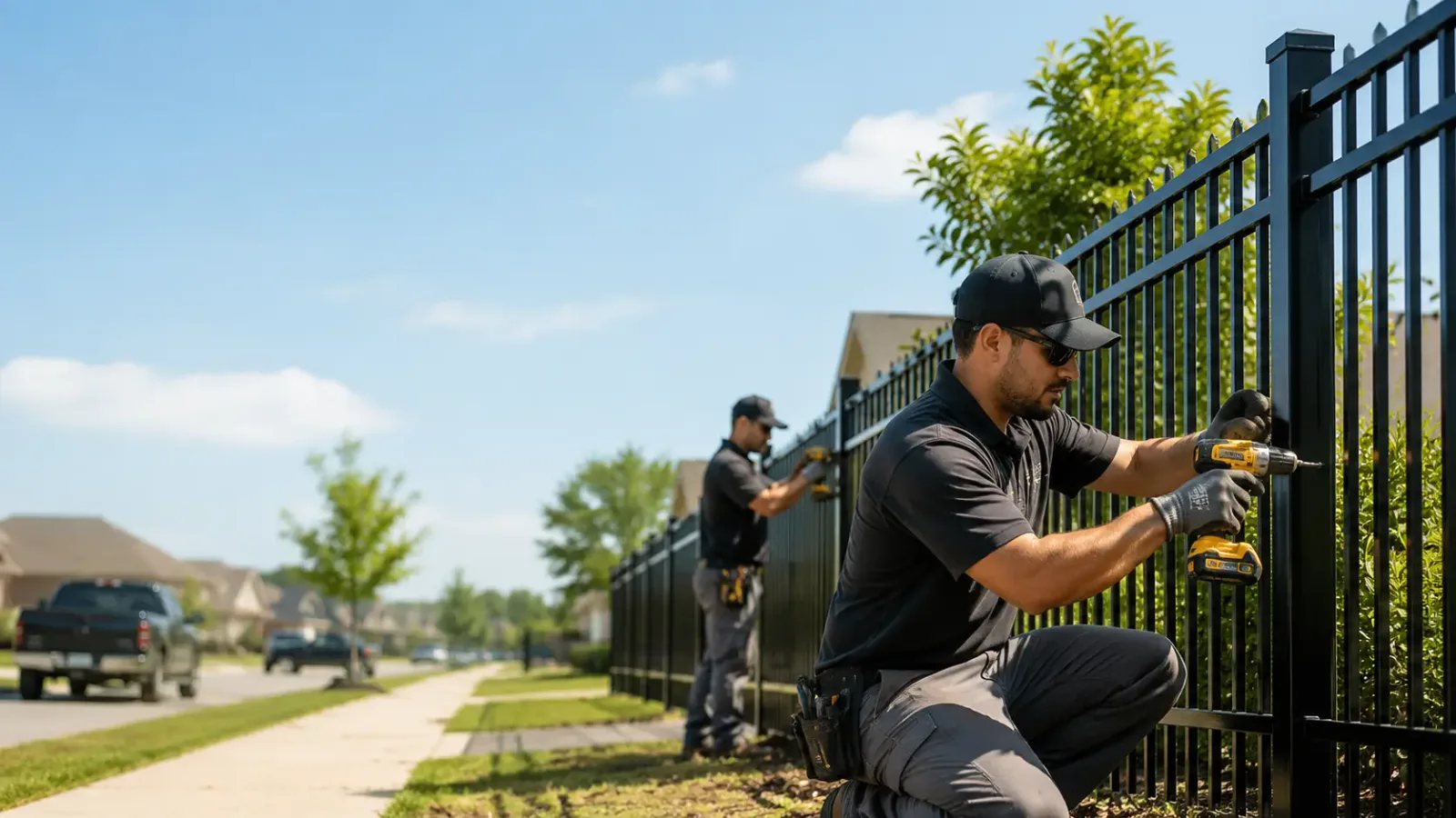 Metal Fence Installation in Tipton, OK